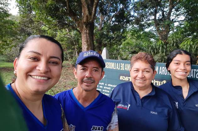 La familia que basa su emprendimiento en el turismo comunitario en Guaviare