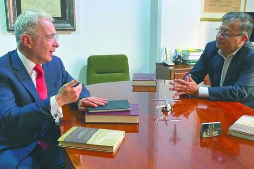 El pasado miércoles 29 de junio, Gustavo Petro y Álvaro Uribe se reunieron en el marco del gran acuerdo nacional propuesto por el presidente electo del Pacto Histórico.