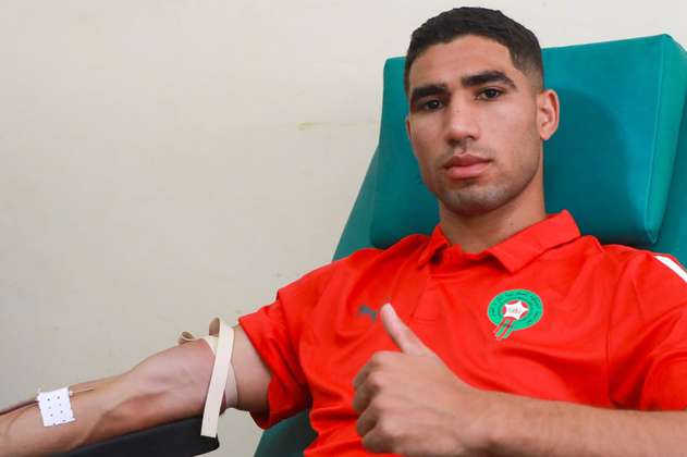La selección de Marruecos donó sangre para ayudar a las víctimas del terremoto