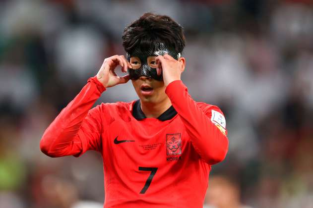 ¿Por qué Son Heung-min de Corea del Sur juega con una máscara en el Mundial Qatar?