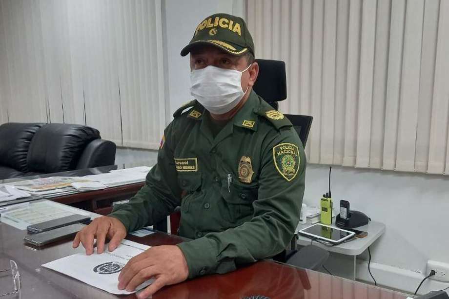 El coronel (r) Dalmiro Rafael Heras, quien llegase a ser comandante de la Policía del Guaviare, entre 2022 y 2023.