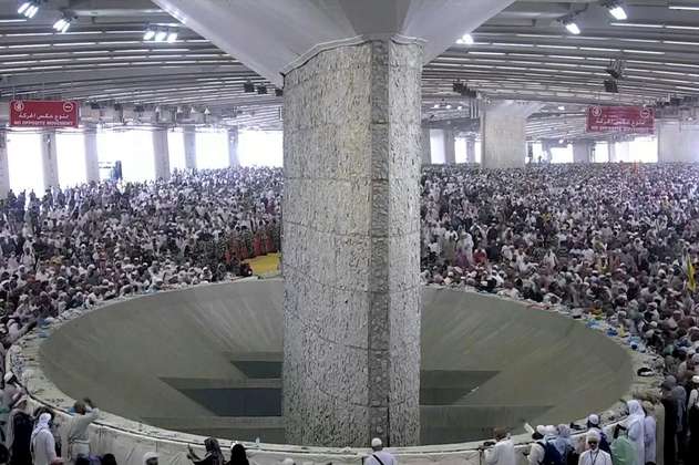 Más de 1,8 millones de peregrinos musulmanes visitaron La Meca durante el hach