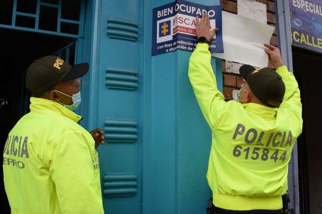 Fiscalía ocupa bienes e impone medidas cautelares a predios irregulares en Bogotá