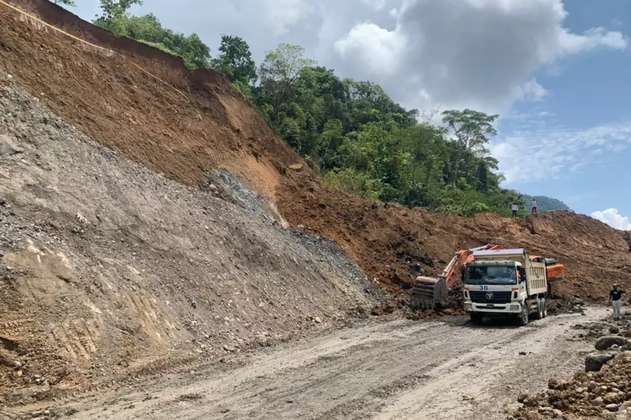 Continúan cierres en vías de Antioquia por lluvias: ahora se trata de una troncal