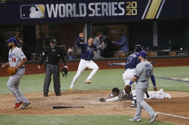Los Rays empataron la Serie Mundial de béisbol