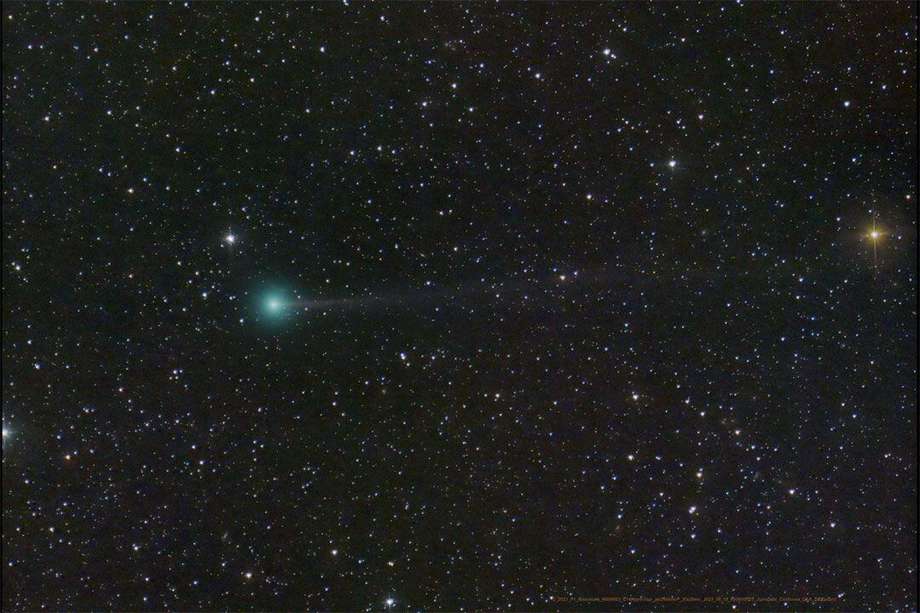 El cometa Nishimura fue bautizado por el japonés Hideo Nishimura, quien descubrió el cuerpo celeste con su cámara digital el pasado mes de agosto.