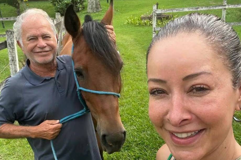 El padre de la brasileña tenía una afición por los caballos.