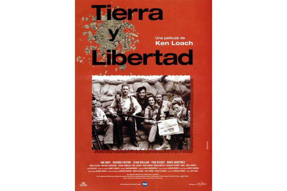 Para la película "Tierra y Libertad", Ken Loach recogió testimonios sobre la guerra civil española.