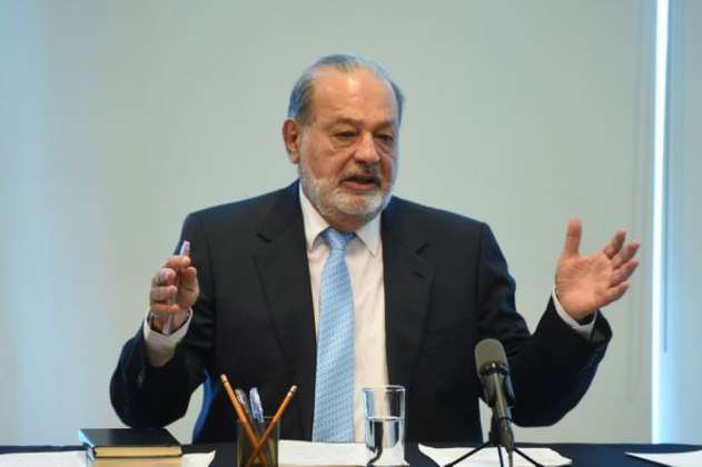 Magnate mexicano Carlos Slim, de 80 años, padece COVID con “síntomas menores”
