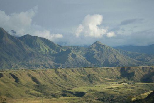 El sector de Esmeraldas con el Cerro la Campana al fondo. / Foto: Cortesía 