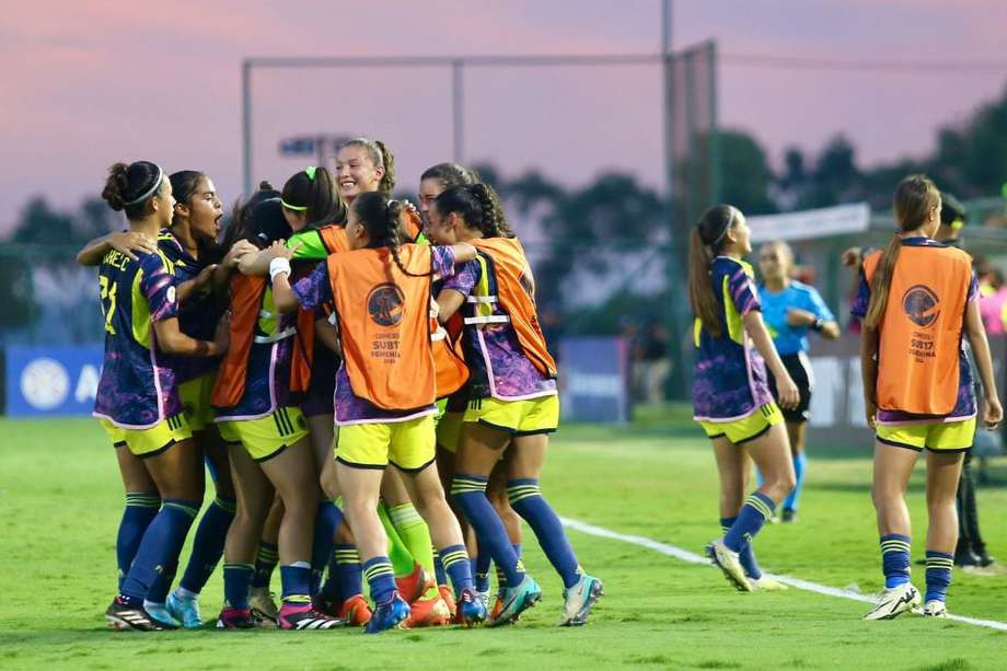 La selección de Colombia viene de empatar con Paraguay (0-0) y Brasil (2-2) en el cuadrangular final del Sudamericano Femenino Sub-17 2024.
