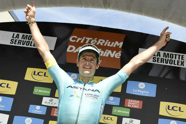 Jakob Fuglsang se coronó campeón de la Critérium del Dauphiné