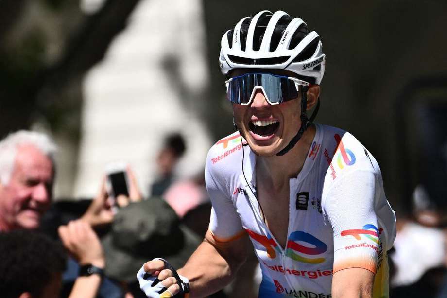 Valentin Ferron, ganador de la etapa 6 del Critérium del Dauphiné // Marco BERTORELLO / AFP