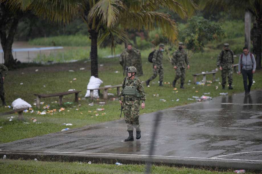 Operativo militar realizado por unidades del Ejército, la Armada Nacional y la Fuerza Aérea que derramó la sangre de civiles lo que terminó como una masacre en esta vereda de Puerto Leguízamo, Putumayo.