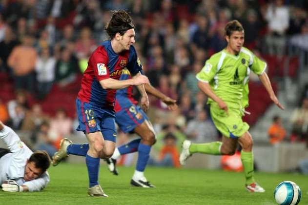 Video: 15 años del gol maradoniano de Lionel Messi contra Getafe en Barcelona