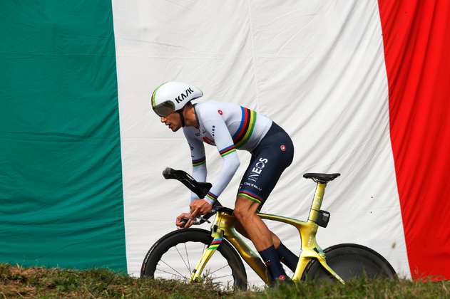 Filippo Ganna se impuso en la etapa 14 del Giro de Italia 2020