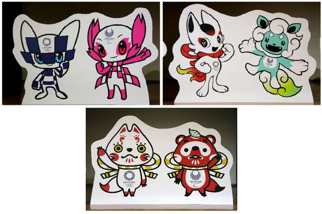 Estas son las mascotas que quieren representar los Juegos Olímpicos de Tokio 2020