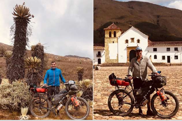 Bikealone, un español que recorre el mundo en bicicleta