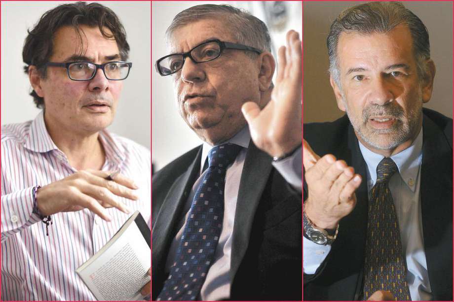 Alejandro Gaviria (izq.) y Eduardo Verano  (der.) son dos de los presidenciables del partido que dirige César Gaviria.