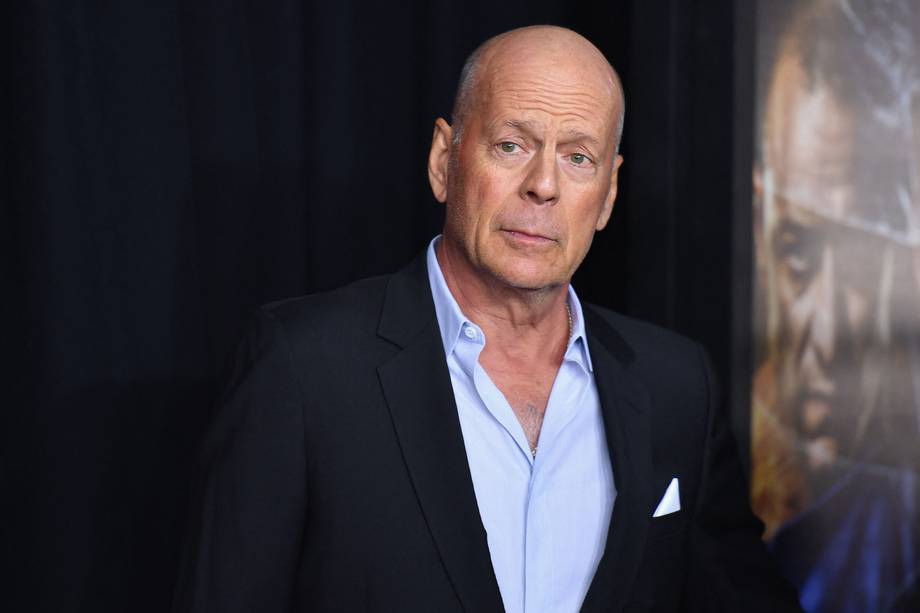 (FILES) In this file photo taken on January 15, 2019 US actor Bruce Willis attends the premiere of Universal Pictures' "Glass" at SVA Theatre in New York City. - Willis has been diagnosed with dementia, his family said Thursday, less than a year after he retired from acting because of growing cognitive difficulties. (Photo by Angela Weiss / AFP)