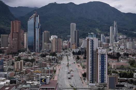 Bogotá, es la ciudad con más casos confirmados de Covid -19 en Colombia.  / Mauricio Alvarado - El Espectador.