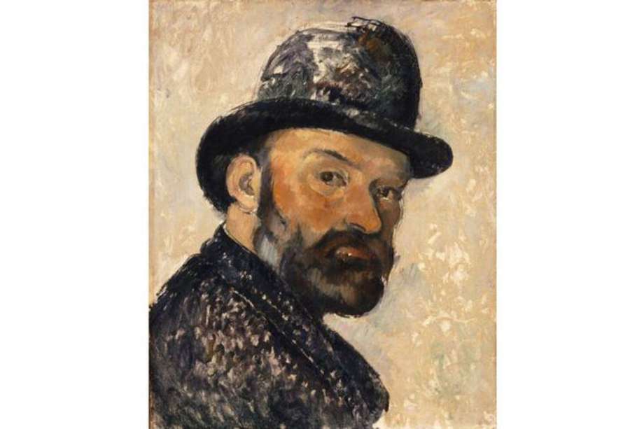 Autorretrato de Paul Cézanne (1885-1886).