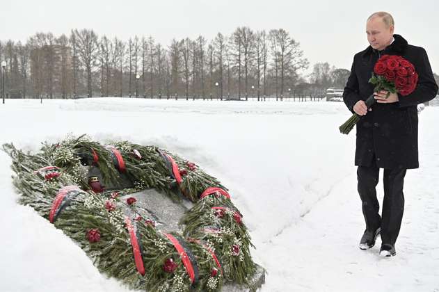 Liberación de Leningrado: Putin conmemoró a las víctimas