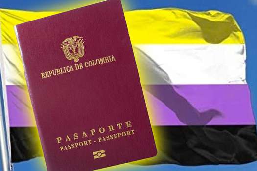 Pasaporte no binario: en Colombia tendrá la opción "X" en la casilla "sexo".