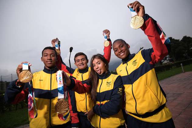 Nuestros cuatro fantásticos en los Juegos Olímpicos de la Juventud