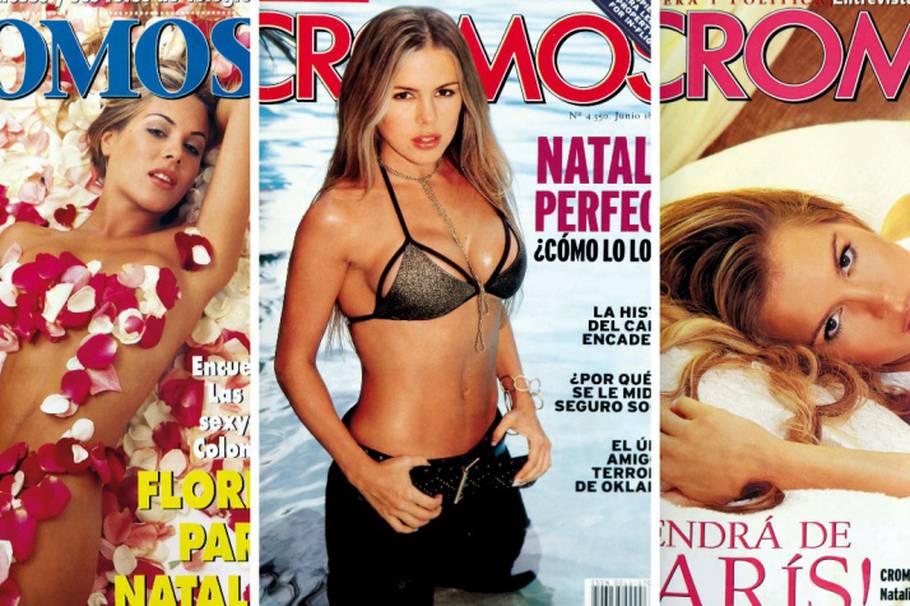 Natalia París, es la tercera mujer con más portadas de nuestra revista 