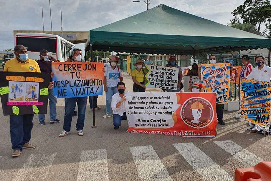 Los trabajadores del Sindicato Nacional de Trabajadores de la Industria del Carbón (Sintracarbón) iniciaron una huelga el pasado lunes 31 de agosto.