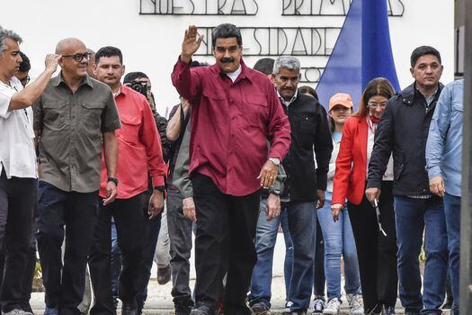 Nicolás Maduro fue reelegido en Venezuela.  / AFP