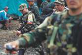 Doce capturados y tres muertos dejaron enfrentamientos con disidencias en Tolima