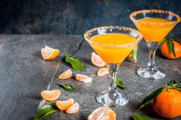 Receta: así se prepara el cóctel de vodka con mandarina