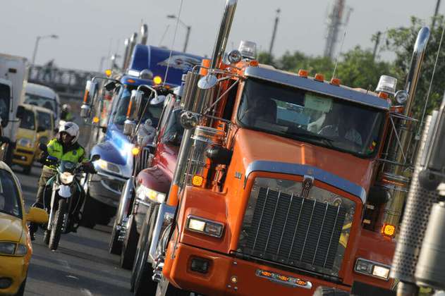 Arranca restricción a transporte de carga en Bogotá