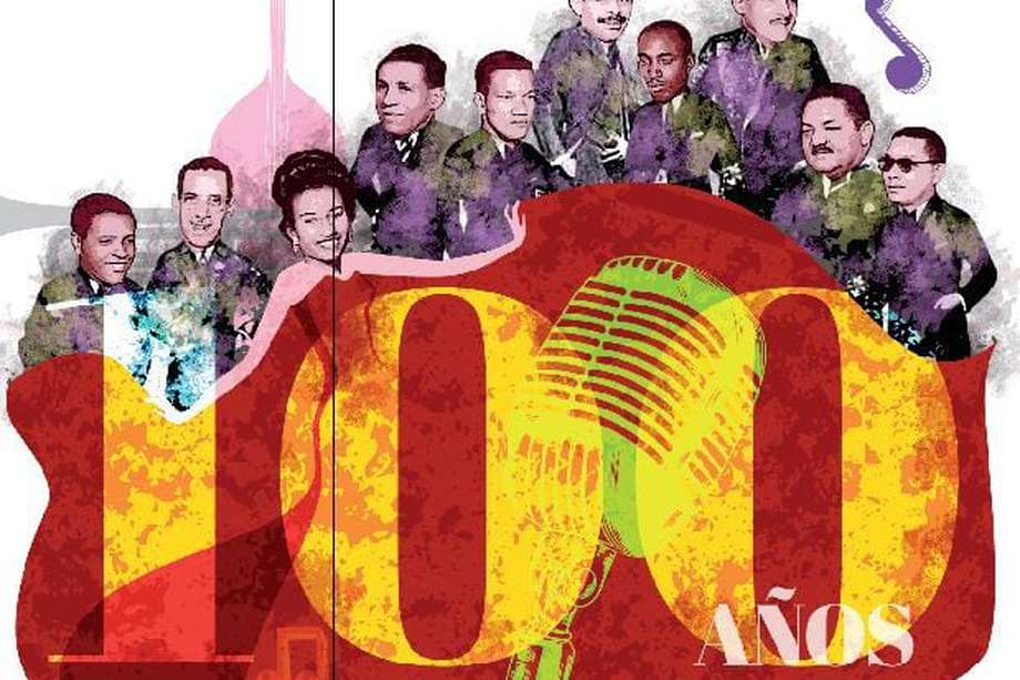Se cumplen 100 años de fundación de una agrupación decana de la música cubana. Celia Cruz, Daniel Santos, Bienvenido Granda, entre otros, hicieron parte de esa historia.    /Ilustración por Jonathan Bejarano