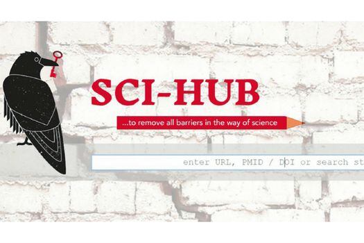 El sitio web lleva dos demandas perdidas. / Toma de pantalla de Sci-Hub