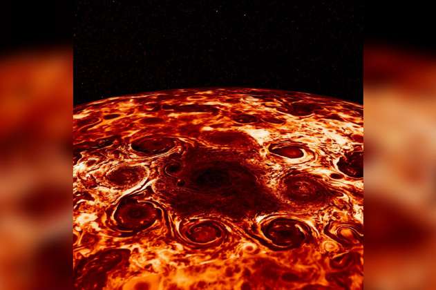 Imágenes de Júpiter revelan algunos de sus secretos