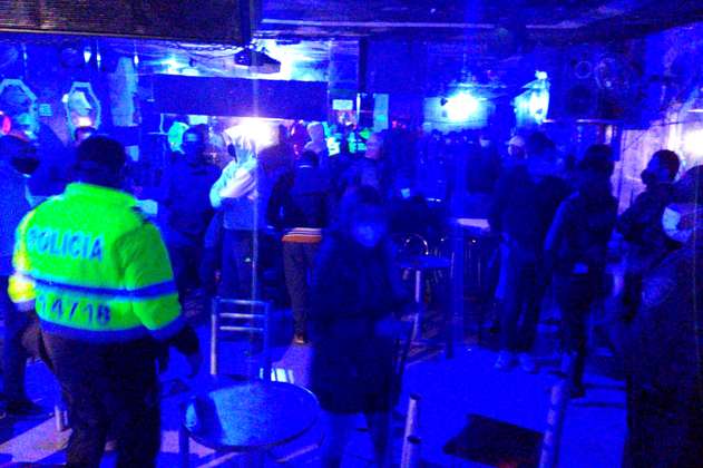 Vuelve y juega: autoridades en Bogotá descubren otra fiesta clandestina con 35 personas