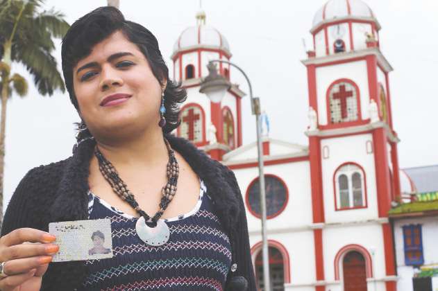 La primera mujer trans con cédula en Pueblo Rico, Risaralda