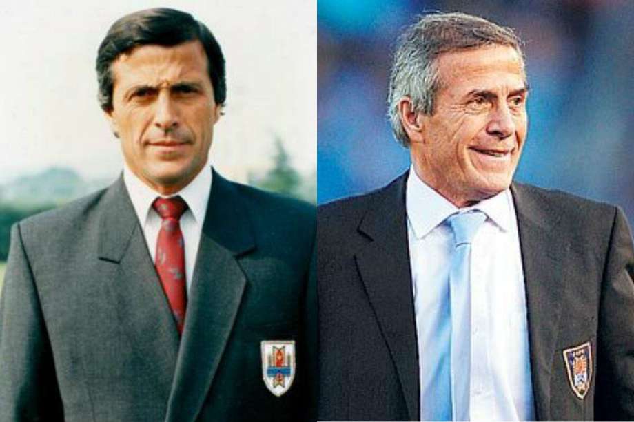 Tabárez dirigió por primera vez a Uruguay en 1988. 