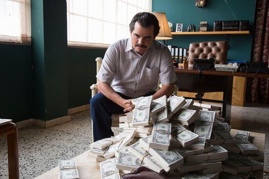 Wagner Moura como Pablo Escobar en 'Narcos'. / Cortesía