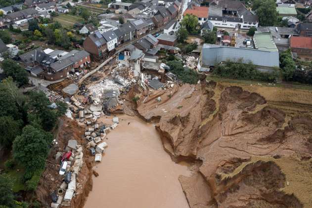 Las fotos de las devastadoras inundaciones en Europa que ya dejan unos 120 muertos
