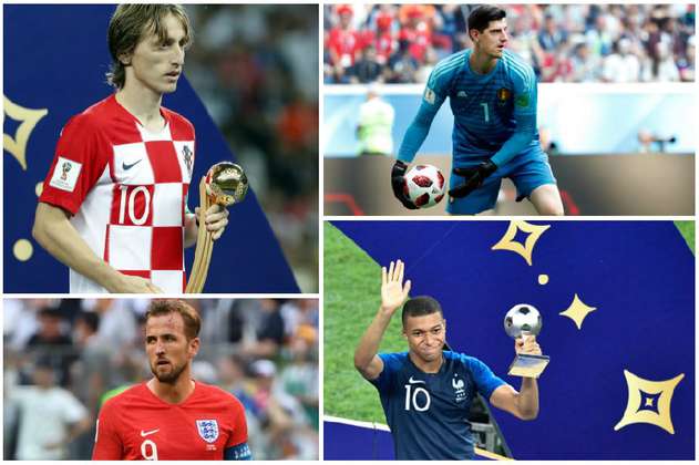 Modric, Courtois y Kane, las figuras del Mundial de Rusia 2018
