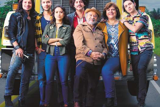 "Los Briceño" es protagonizada por Katherine Escobar Farfán, César Mora, Carmenza González, entre otros talentos. / Caracol Televisión