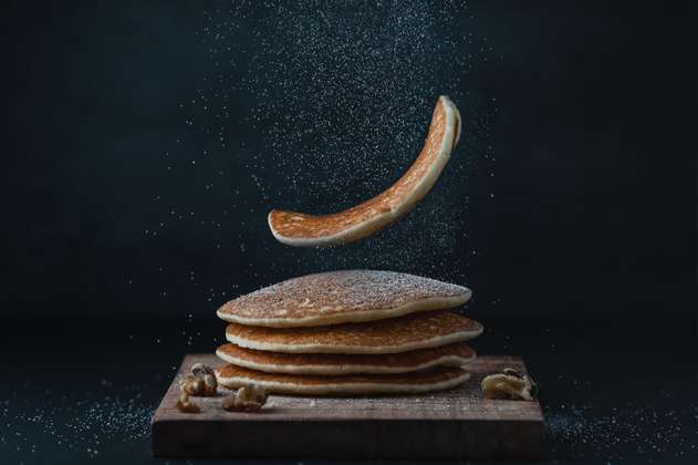 Receta para hacer pancakes en 4 simples pasos