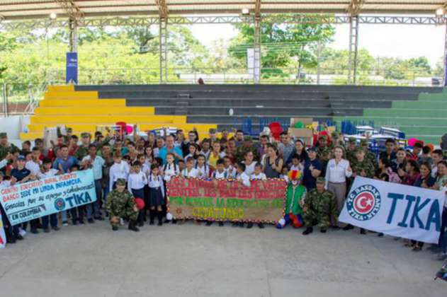 Gobierno turco donó equipos a colegios y centros de salud en el Catatumbo