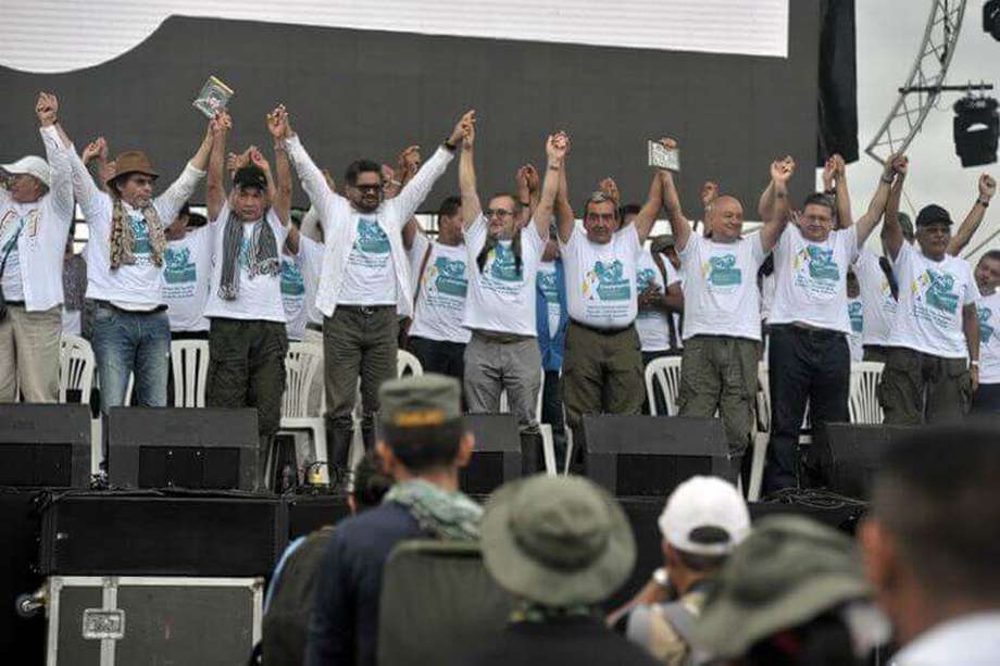 Juan Hermilo Cabrera Díaz es miembro del partido Fuerza Alternativa Revolucionaria del Común (FARC).  / Óscar Pérez - Archivo El Espectador