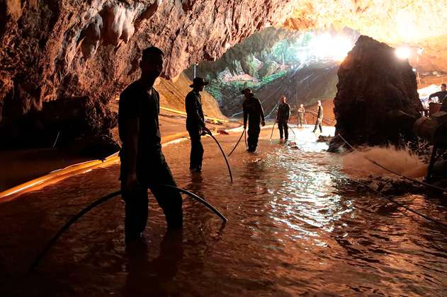 "Pasé mucho miedo": Niño cuenta cómo es estar cuatro veces en la cueva en Tailandia