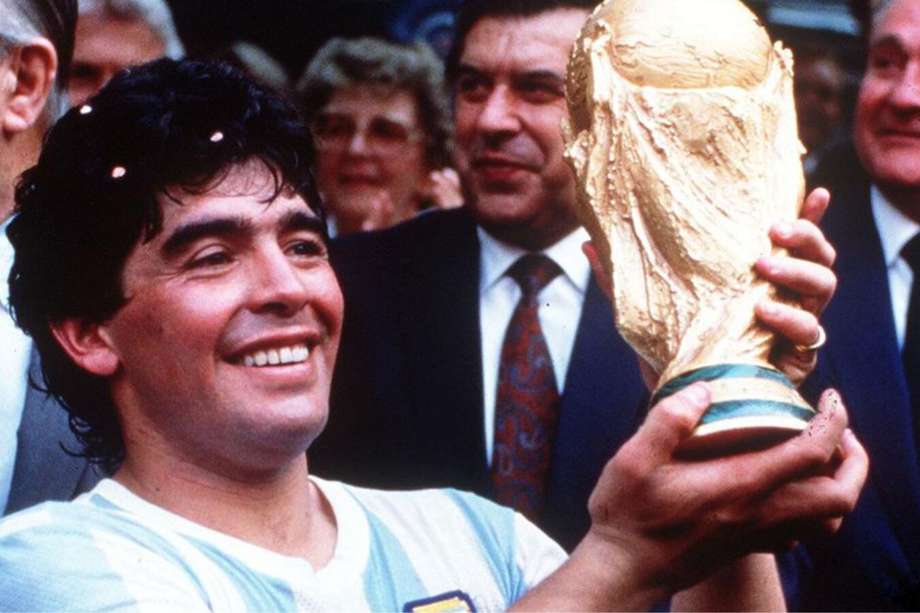 Después de ganar el Mundial de México 1986, el argentino se convirtió en una leyenda del fútbol.